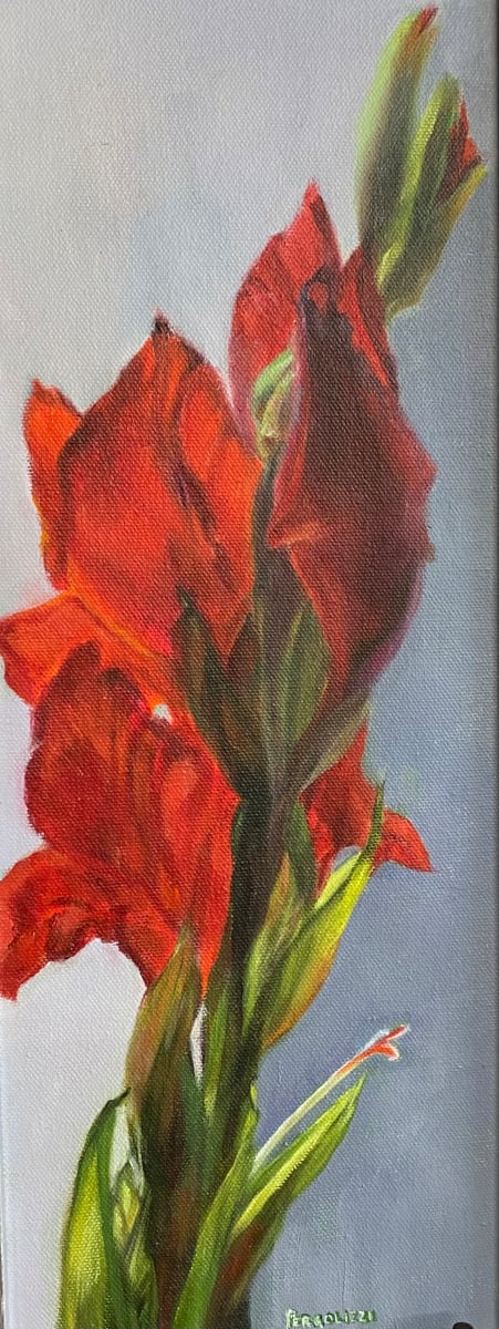 Ruby by Rosemary Pergolizzi  Image: #2 in Gladioli Series
