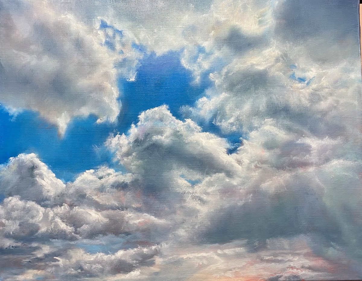 Hope Beyond the Horizon by Rosemary Pergolizzi  Image: Clouds always give way to the sky.  Like our challenges they seem overwhelming and then move on.