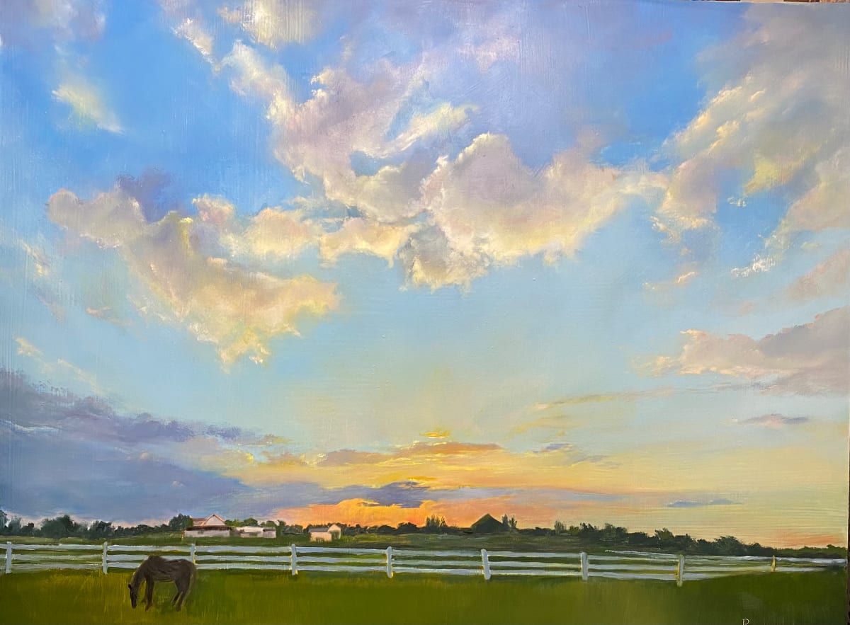 Day’s End by Rosemary Pergolizzi  Image: Watching the sun set with my dad in Florida.