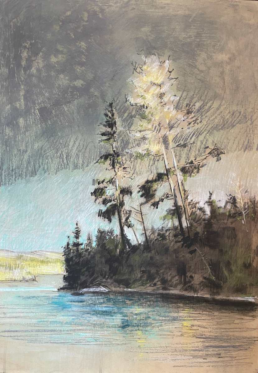 After Storm, Saganaga by Jim Clark, Image 1.