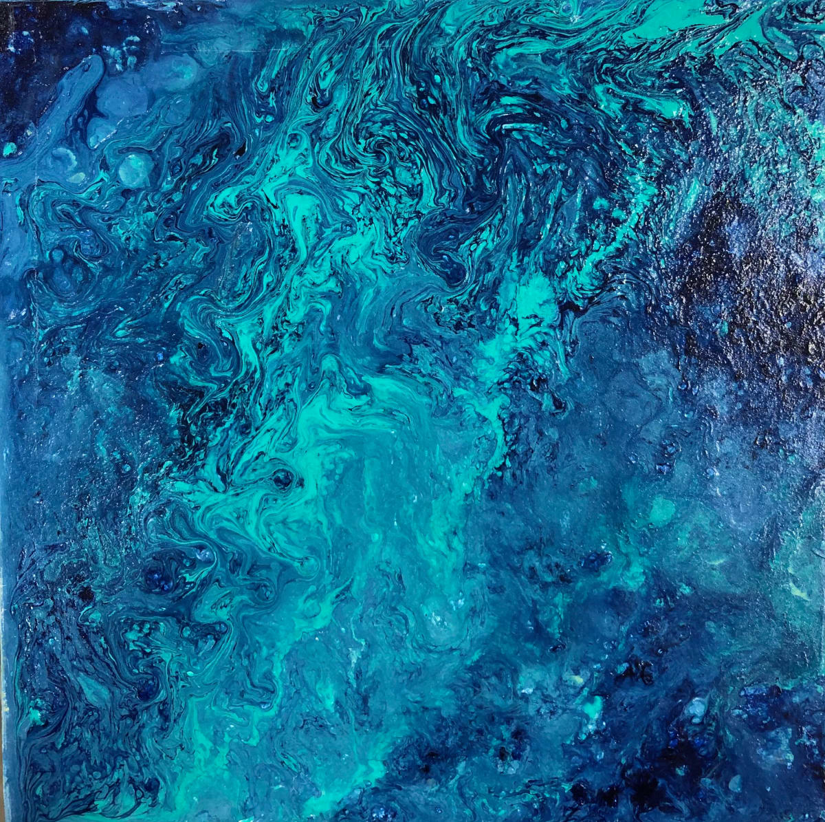 Sea floor II by Bonnie Carter 