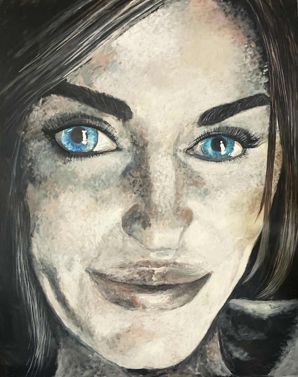 Gayln Portrait by Dan Terry  Image: Commissioned portrait "Gayln" acrylic on canvas