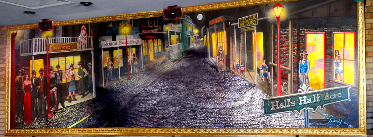 Hells_Halfacre Ft Worth Historical mural by Dan Terry, Image 2.