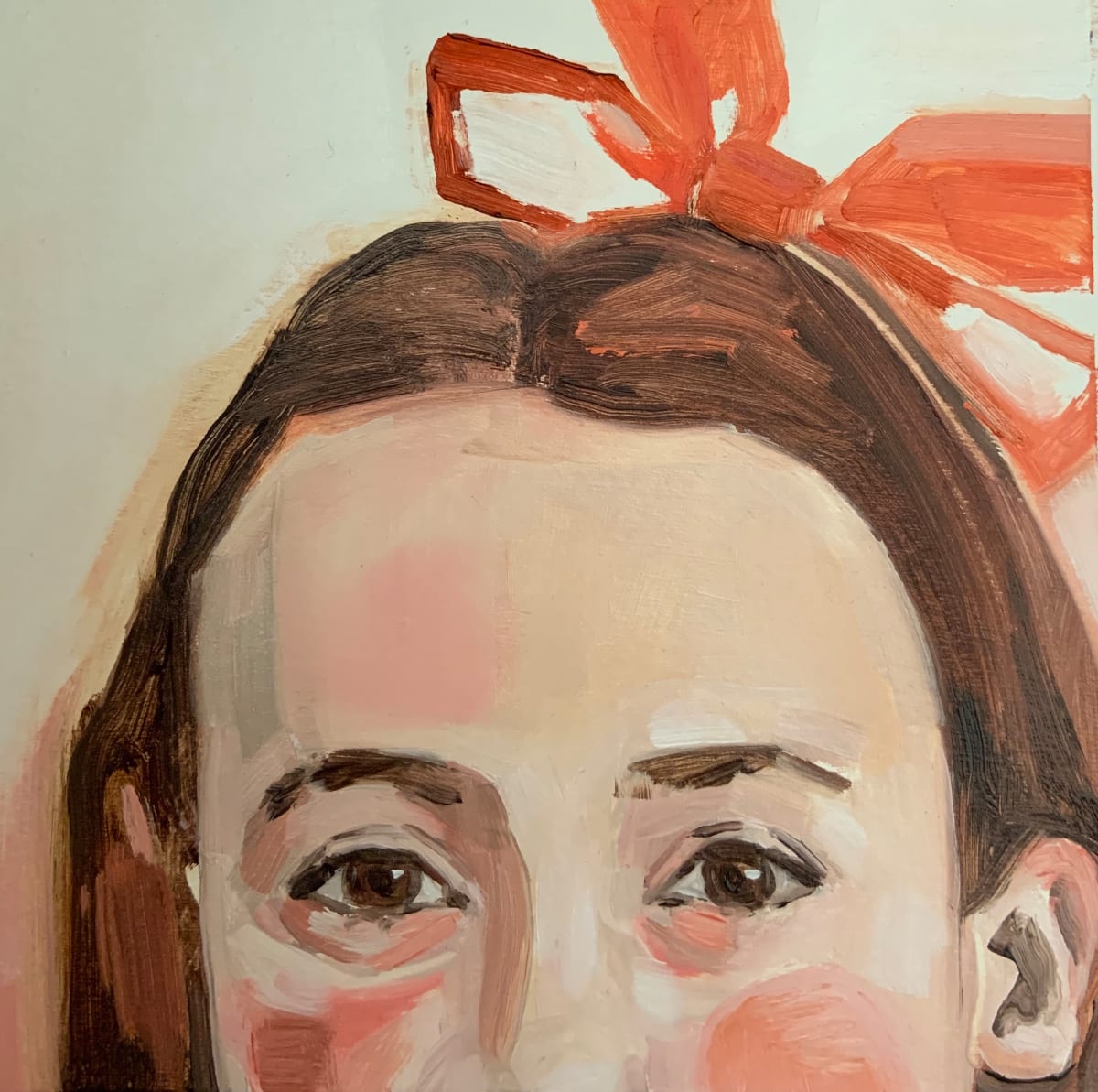 Girl with Bow 