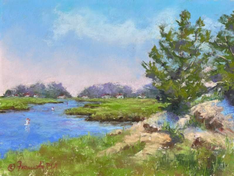 June Day at Clamhouse Landing (Essex Greenbelt) by Jeff Fioravanti 