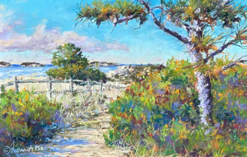 Path To Popham Beach by Jeff Fioravanti 