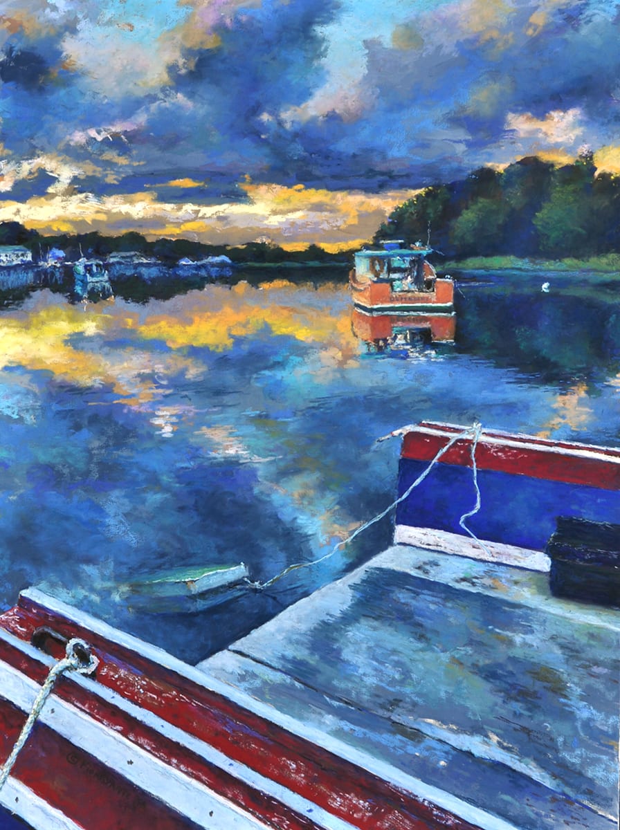 Sunset On The Saugus 