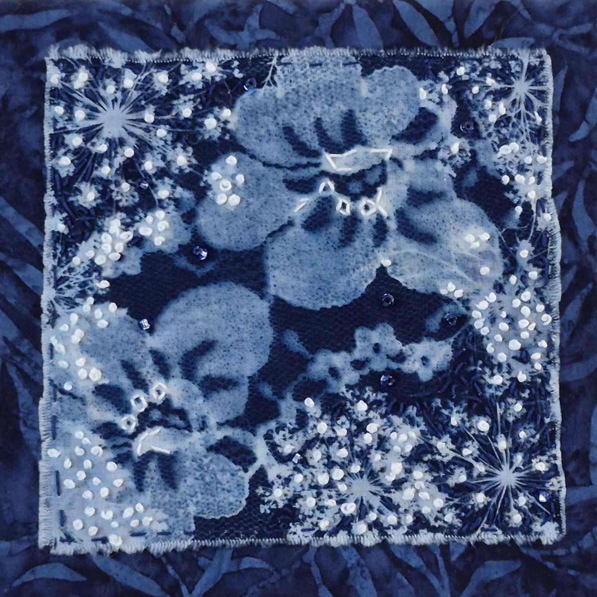 Blue Garden 1 by Linda Farrelly, Image 1.