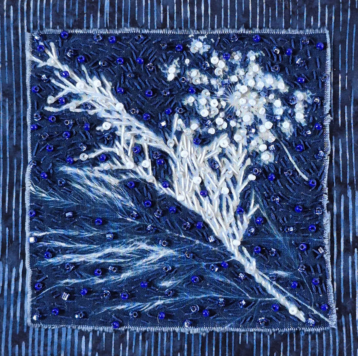 Blue Garden 6 by Linda Farrelly, Image 1.