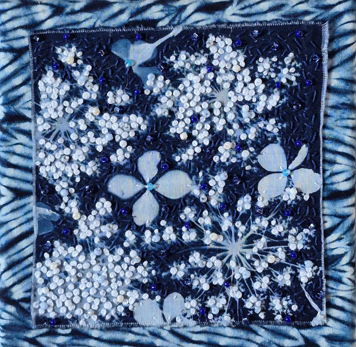 Blue Garden 12 by Linda Farrelly, Image 1.