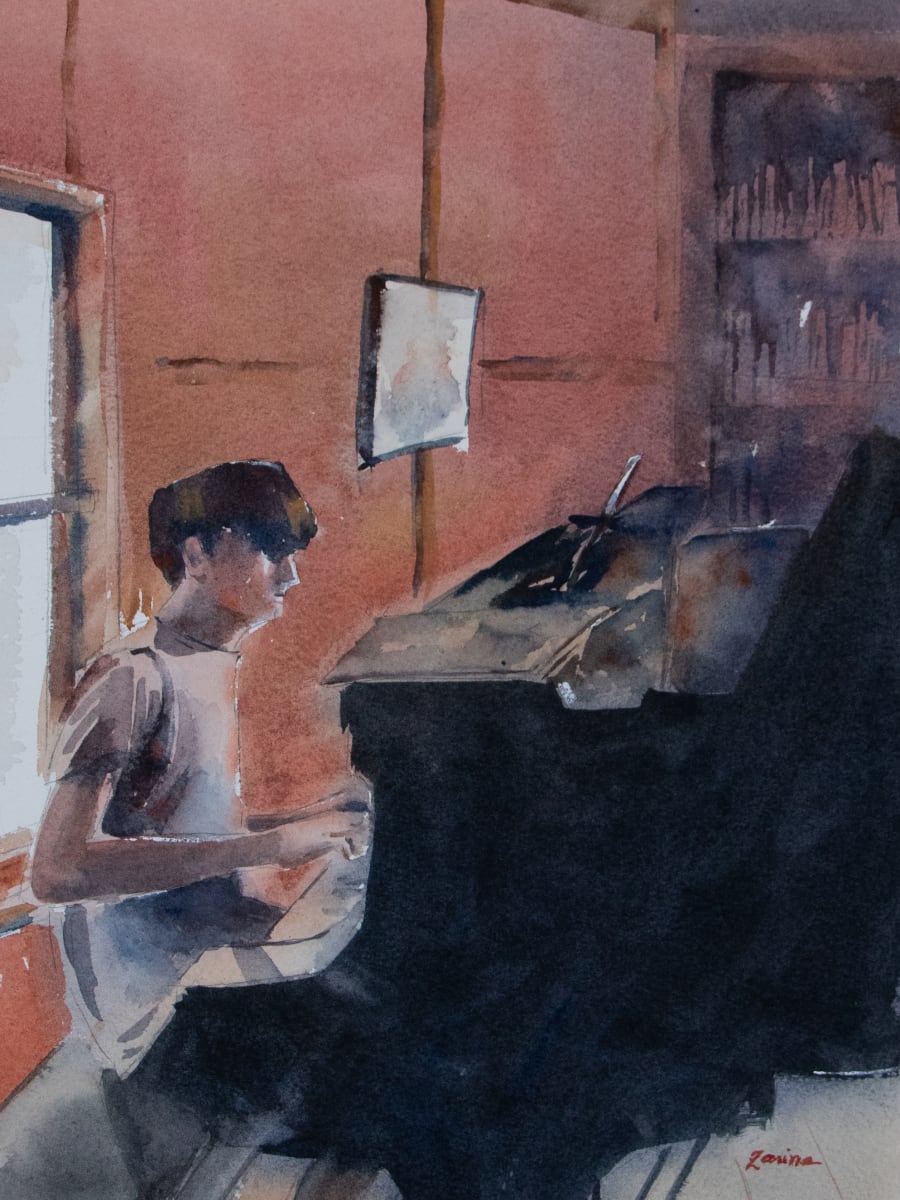 His Time With His Piano 