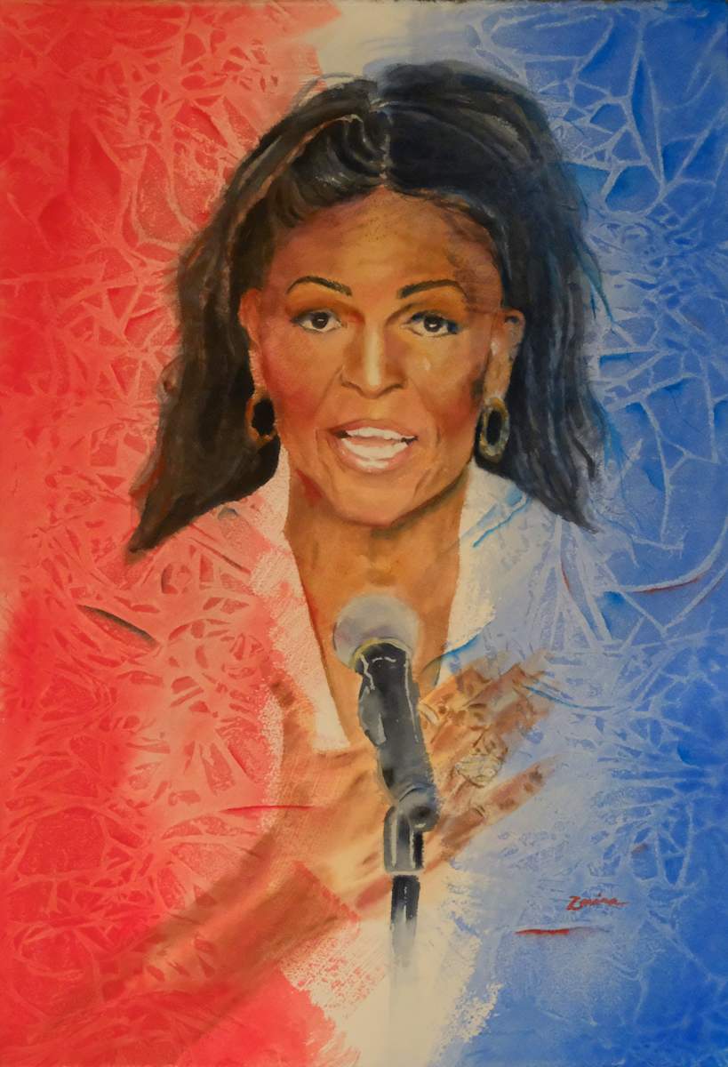 the artist examines our political gaze by Zarina Docken 