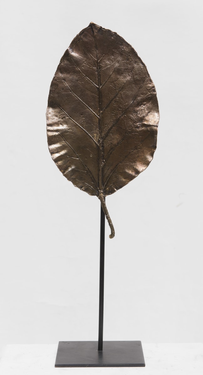 Petite feuille Ovale Pointue (Gold) by Clotilde ANCARANI 
