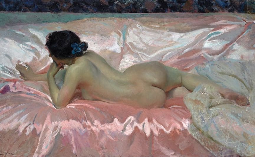 Reproduction: Sorolla, Desnudo de Mujer  Image: Nan Dawkins after Joaquin Joaquín Sorolla y Bastida, Desunudo de Mujer