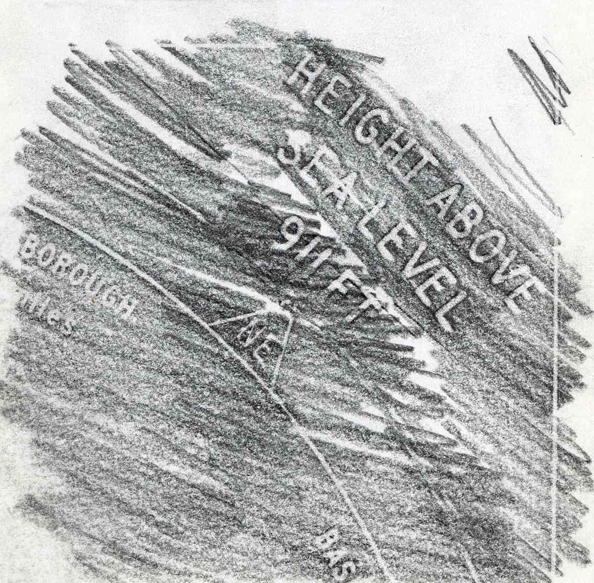 Rubbing, Win Green, NE by Richard Gregory, Image 1.