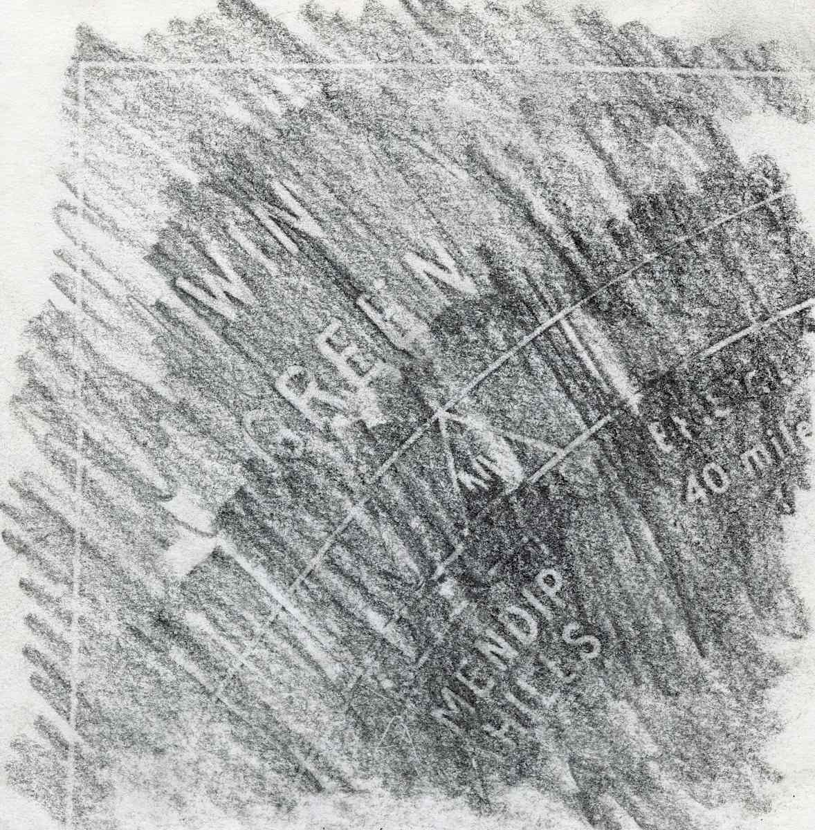Rubbing, Win Green, NW by Richard Gregory, Image 1.