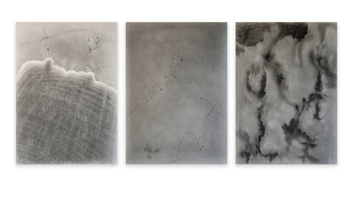 Surveillance: Down, Between, Up (Triptych) by Richard Gregory, Image 1.