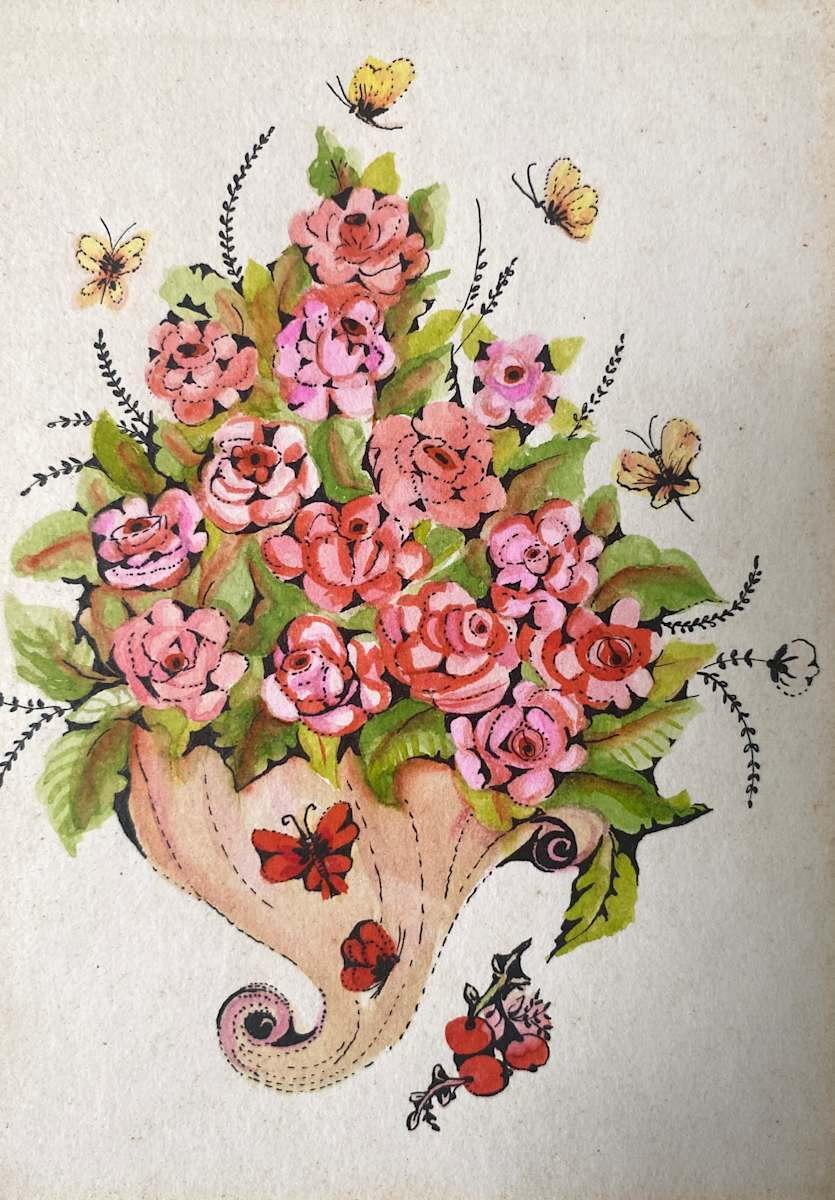Sin Título (Flores) by Clara Ledesma 
