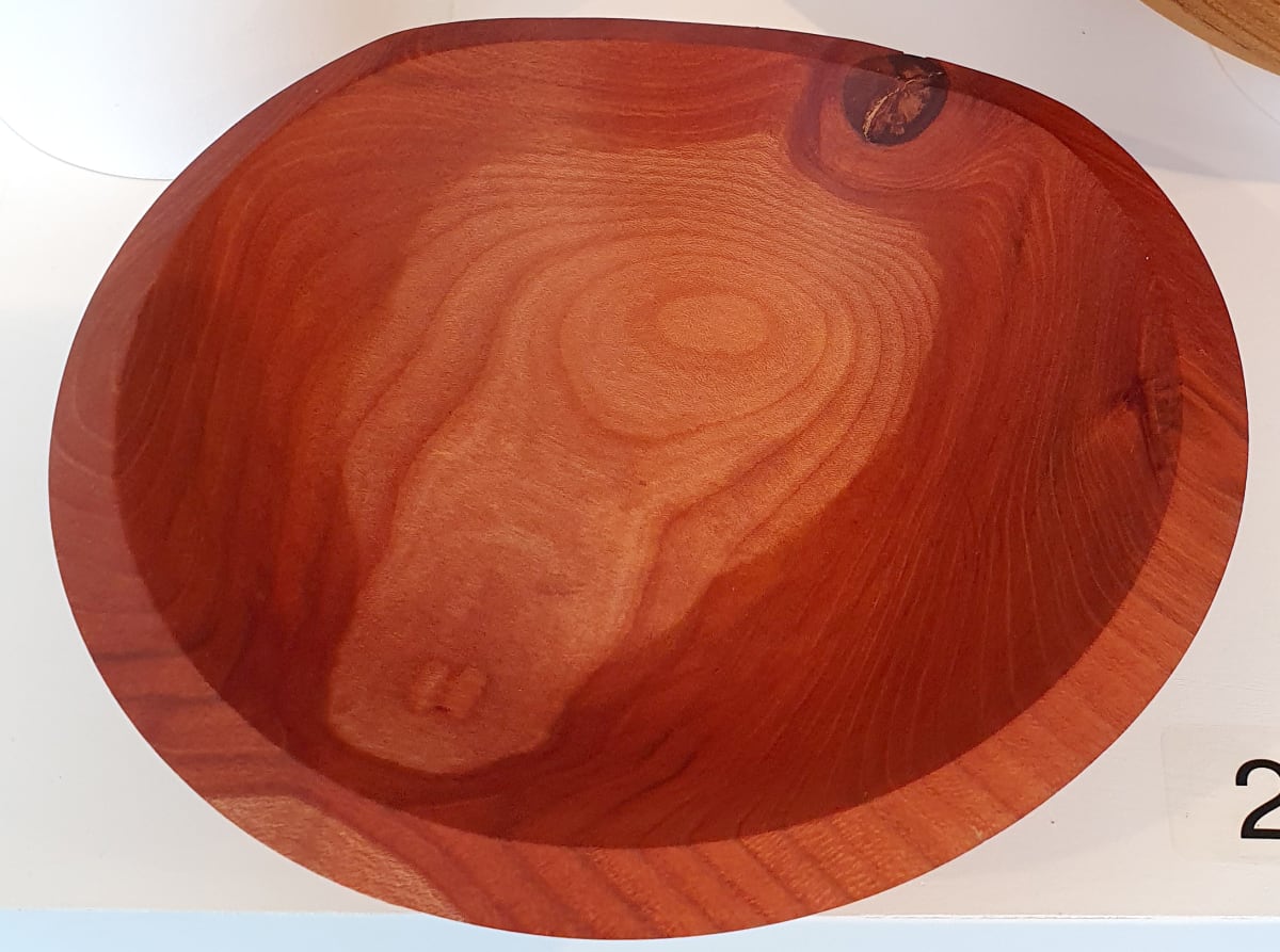 small plum bowl by Simon King 