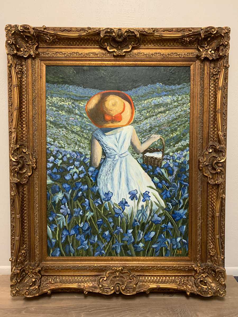 Bluebell Haven, after Daines by Jennifer Pellegrino 