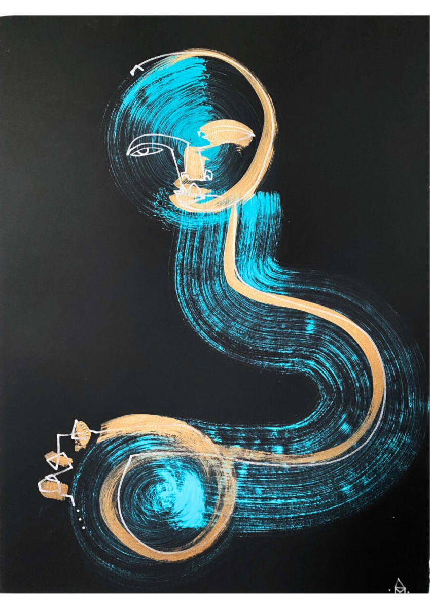 The Divine Moment 9 by Alice Mizrachi 