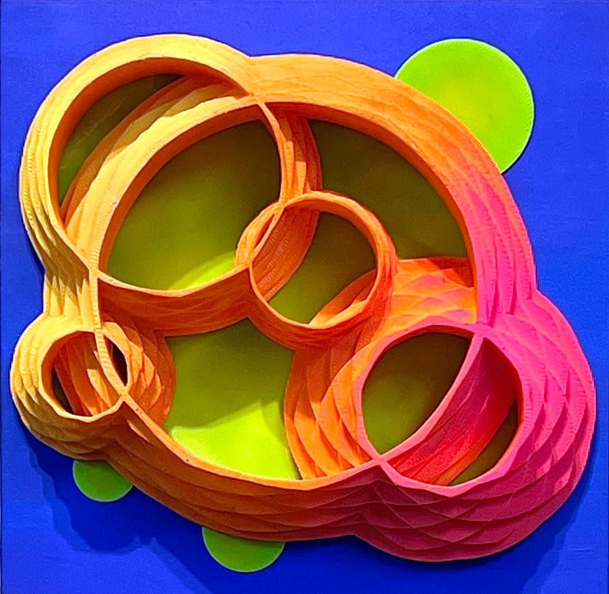 Orange Eons by Christine Romanell 