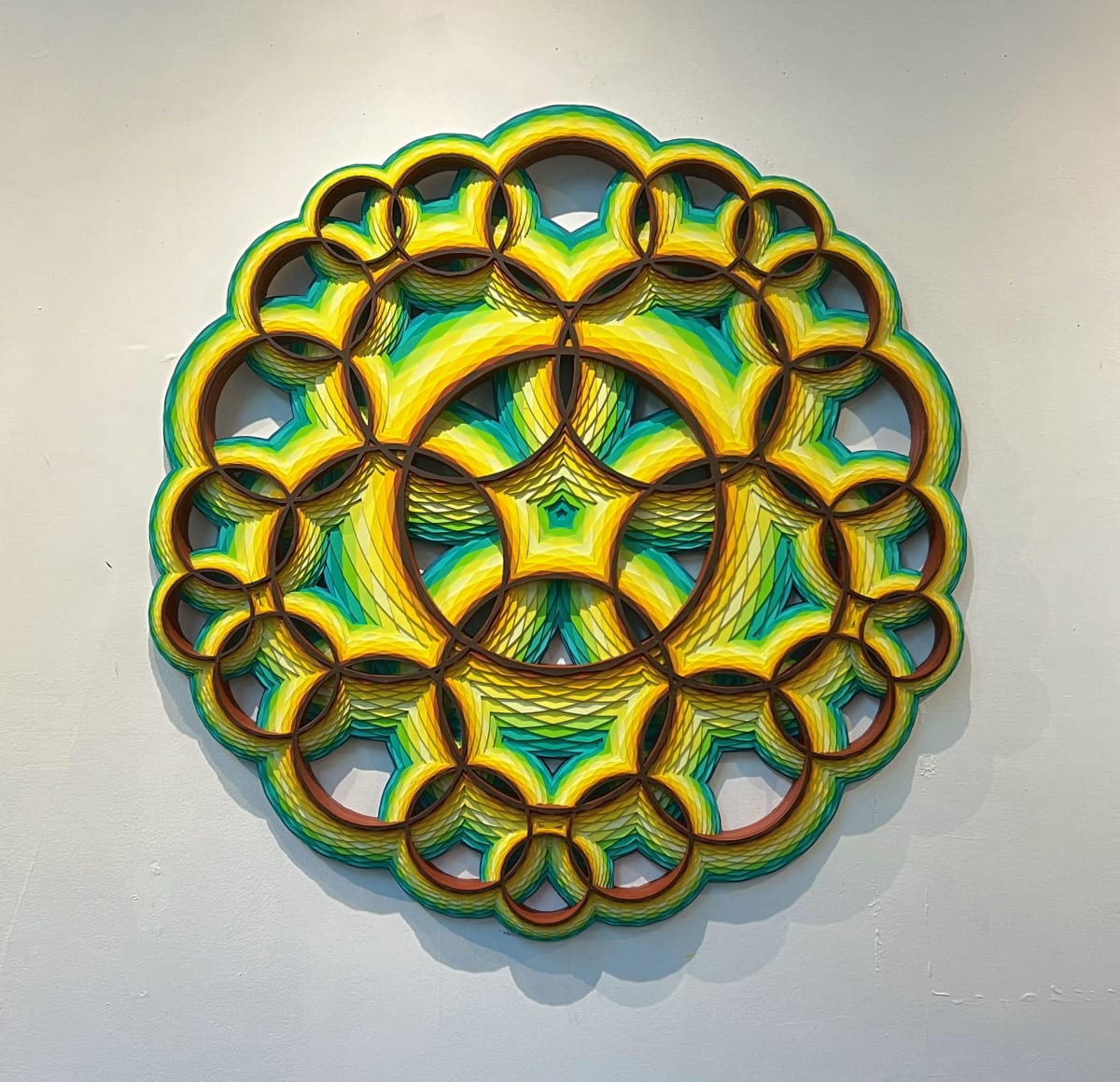 Yellow Hyper-Giant by Christine Romanell 