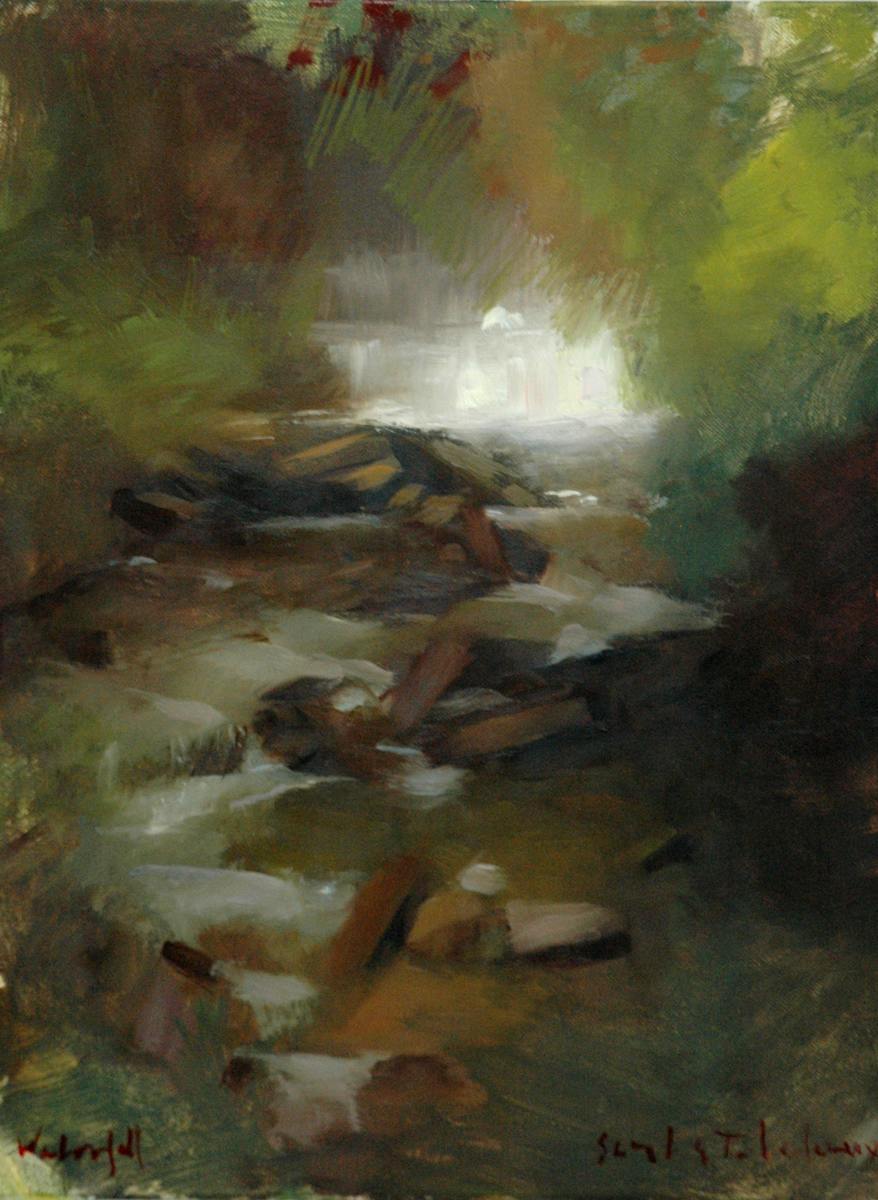 Waterfall by Sarah Griffin Thibodeaux 