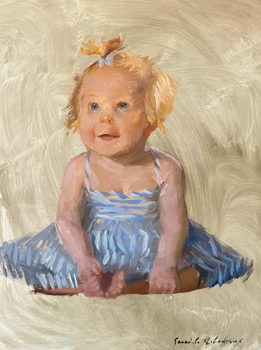 Portrait of Katherine Elliot Brazil by Sarah Griffin Thibodeaux 