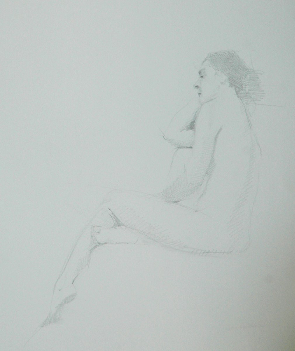 Woman Resting by Sarah Griffin Thibodeaux 