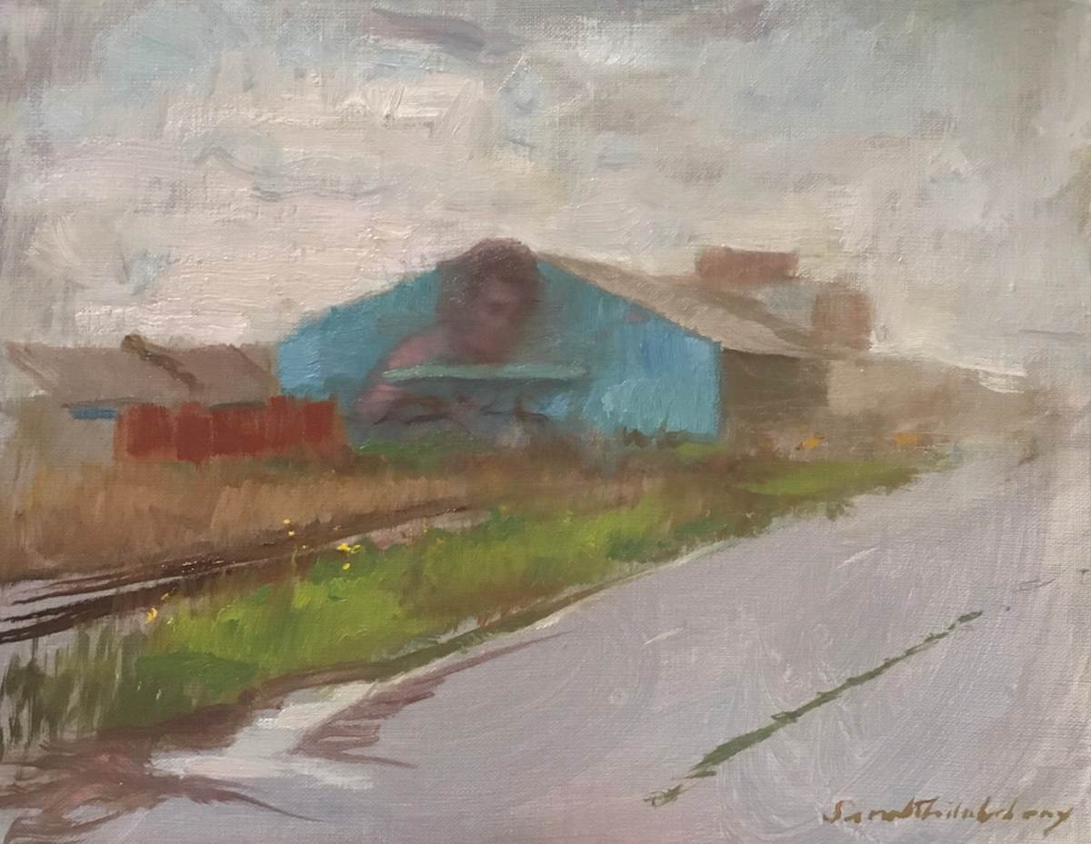 Press Street, New Orleans by Sarah Griffin Thibodeaux 