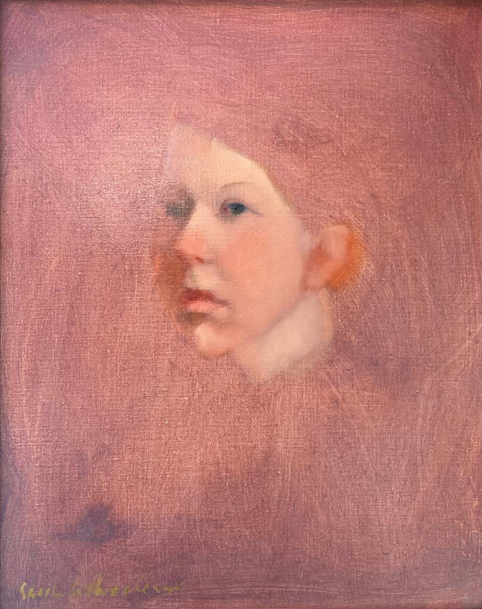 Young Woman in P!nk by Sarah Griffin Thibodeaux 