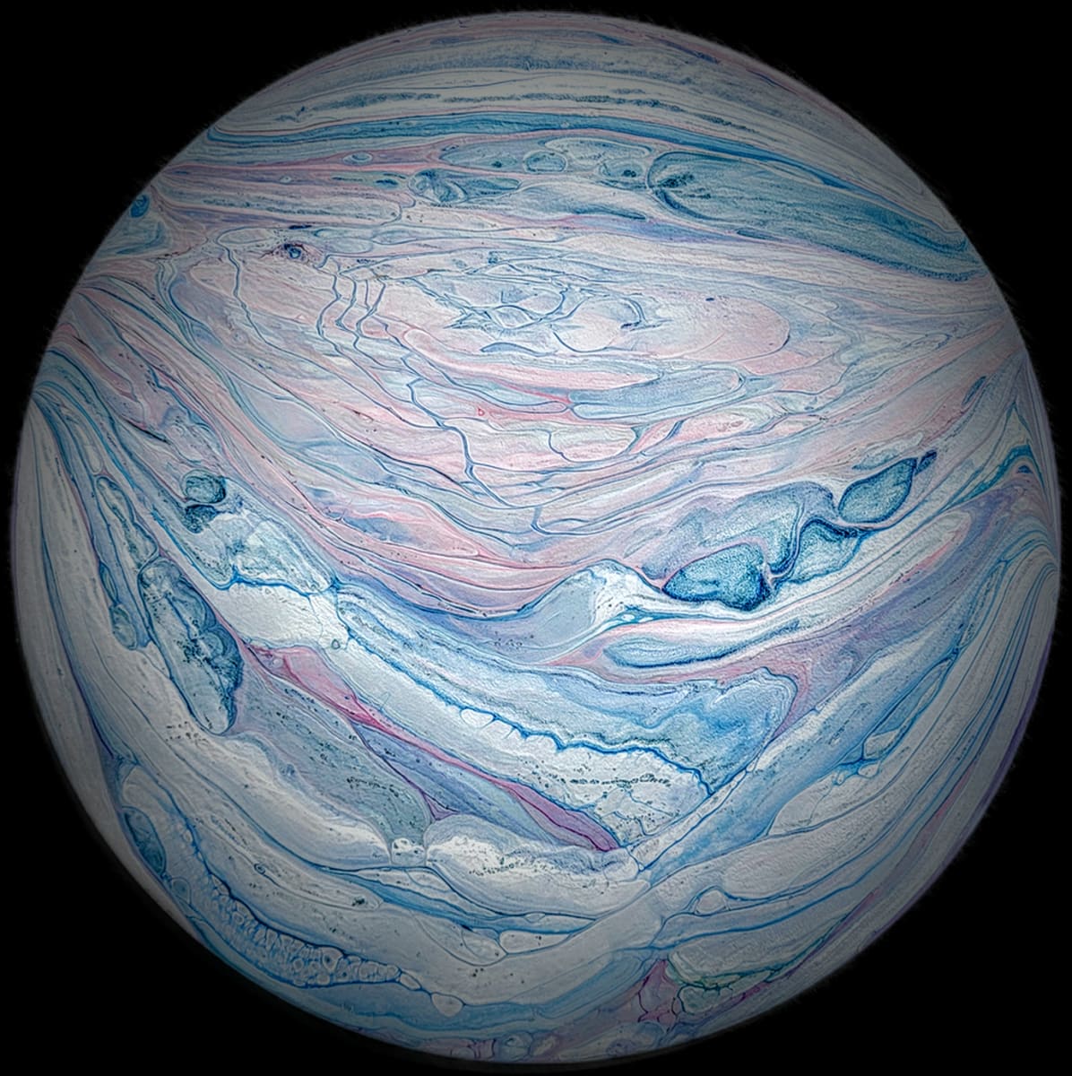 A Very Whimsical Planet (Planet Bubble Gum) by Studio Relics by Linda joy Weinstein  Image: A Very Whimsical Planet (Planet Bubble Gum)
Studio Relics by Linda joy Weinstein