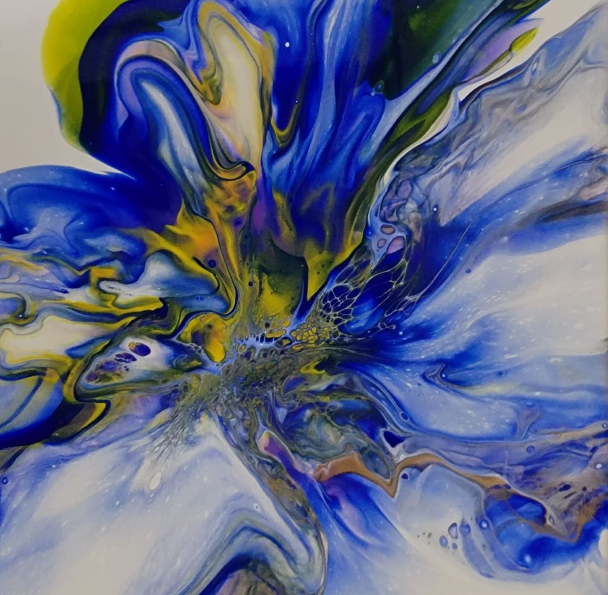 Exploded Bloom by Studio Relics by Linda joy Weinstein  Image: Exploded Bloom -Acrylic on a gallery wrapped canvas