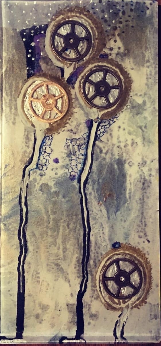 Balloons in the Rain by Linda joy Weinstein, Image 1.