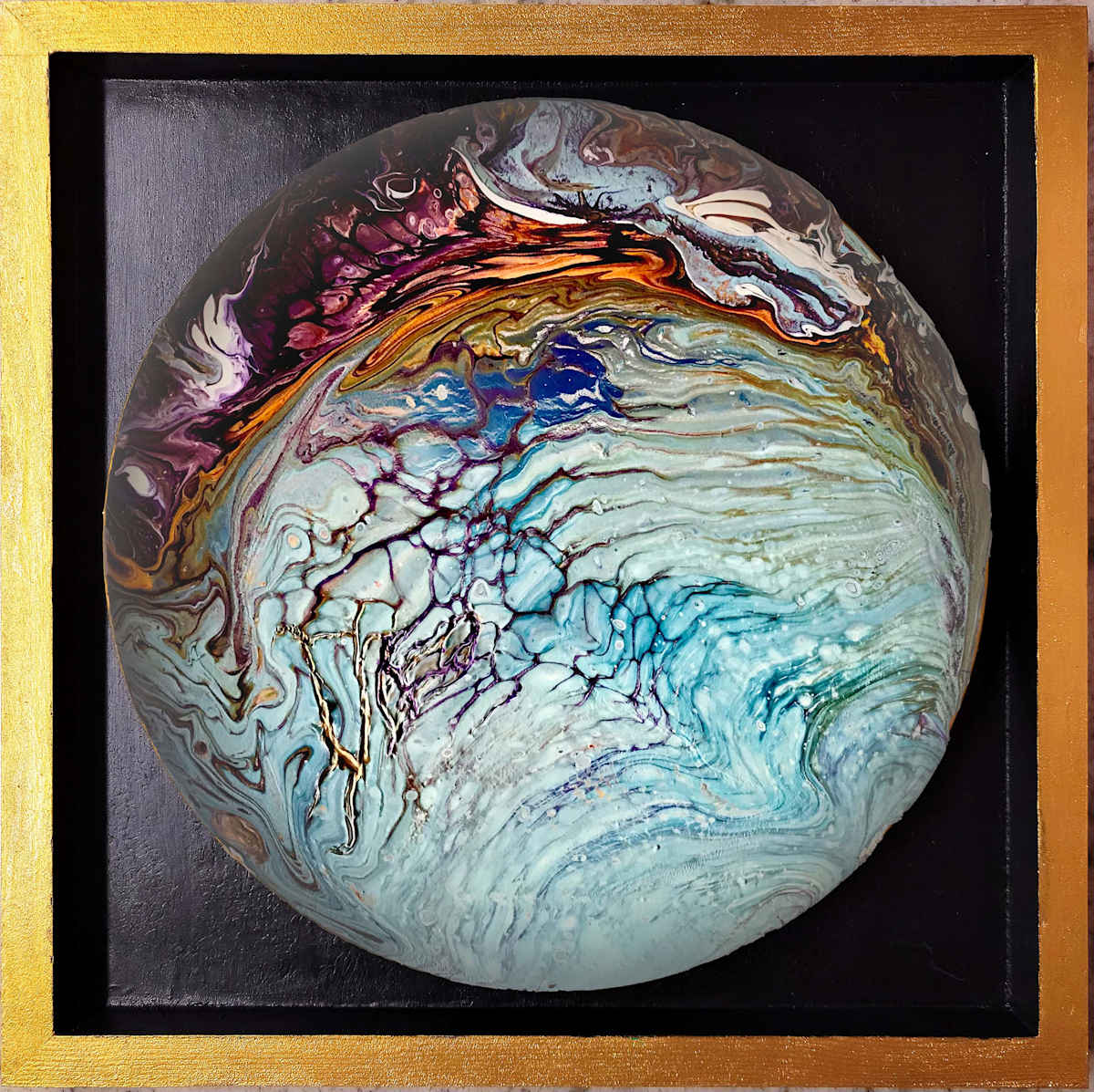 Oceans, an Exoplanet by Studio Relics by Linda joy Weinstein, Image 1.