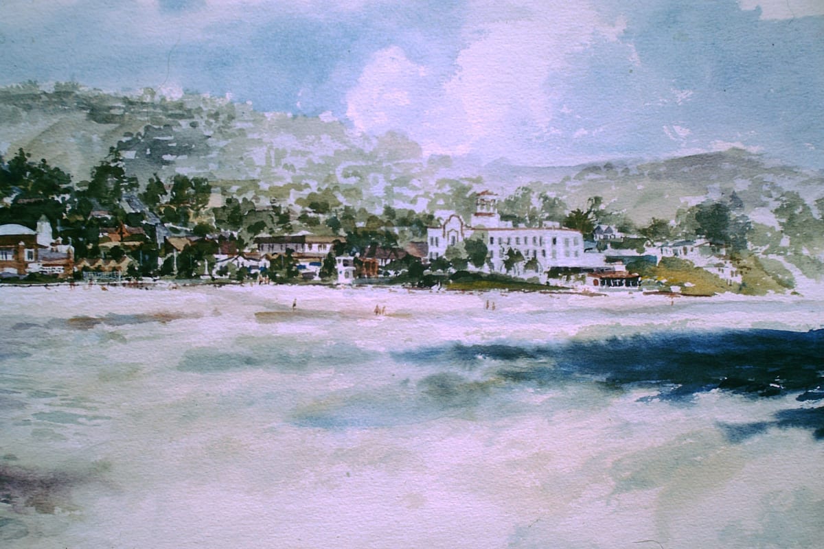 Untitled: Big Surf at Main Beach 