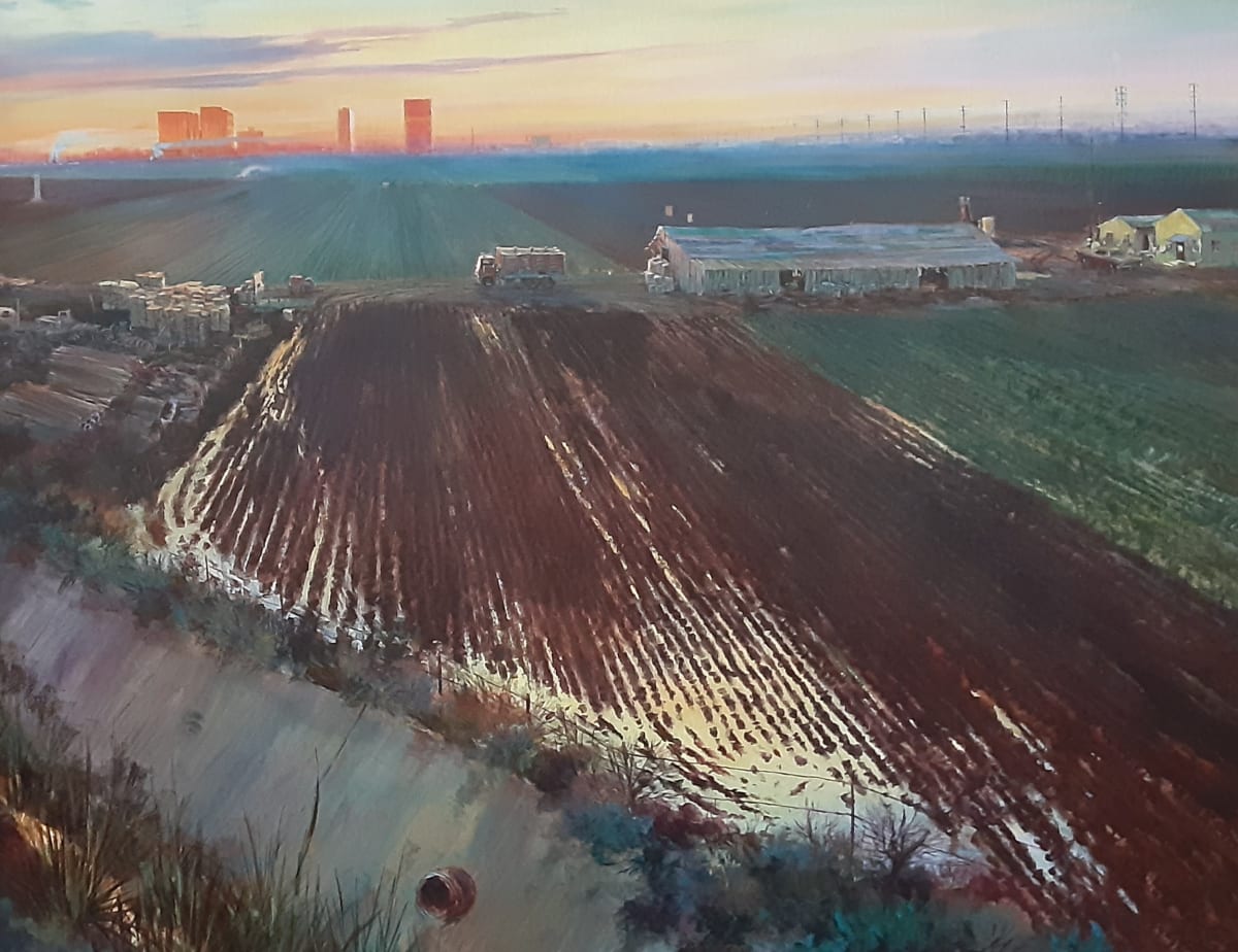 Lost Horizon (Oil) by David Solomon  Image: Sakioka Family Farm, Costa Mesa, Ca.