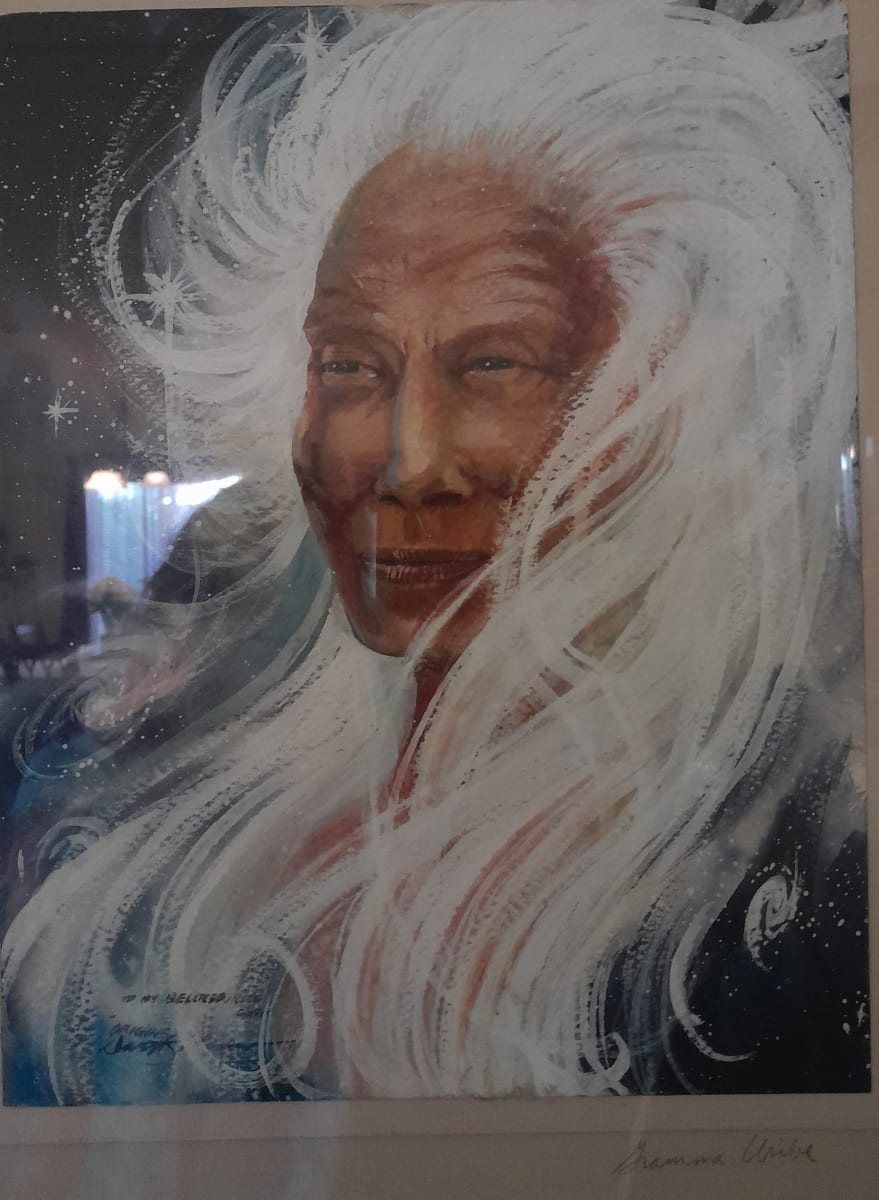 Origins by David Solomon  Image: Portrait of the artist's grandmother, Teresa Uribe.