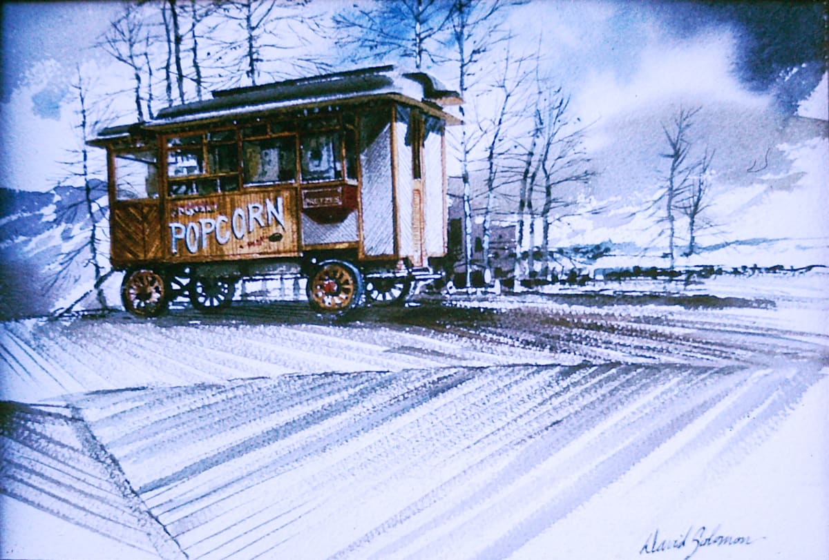 Popcorn Cart 