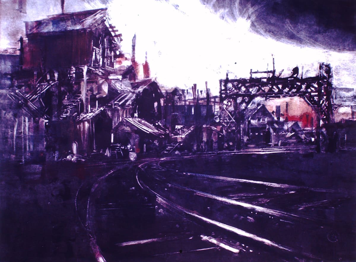 Untitled: Railyard / Ink 