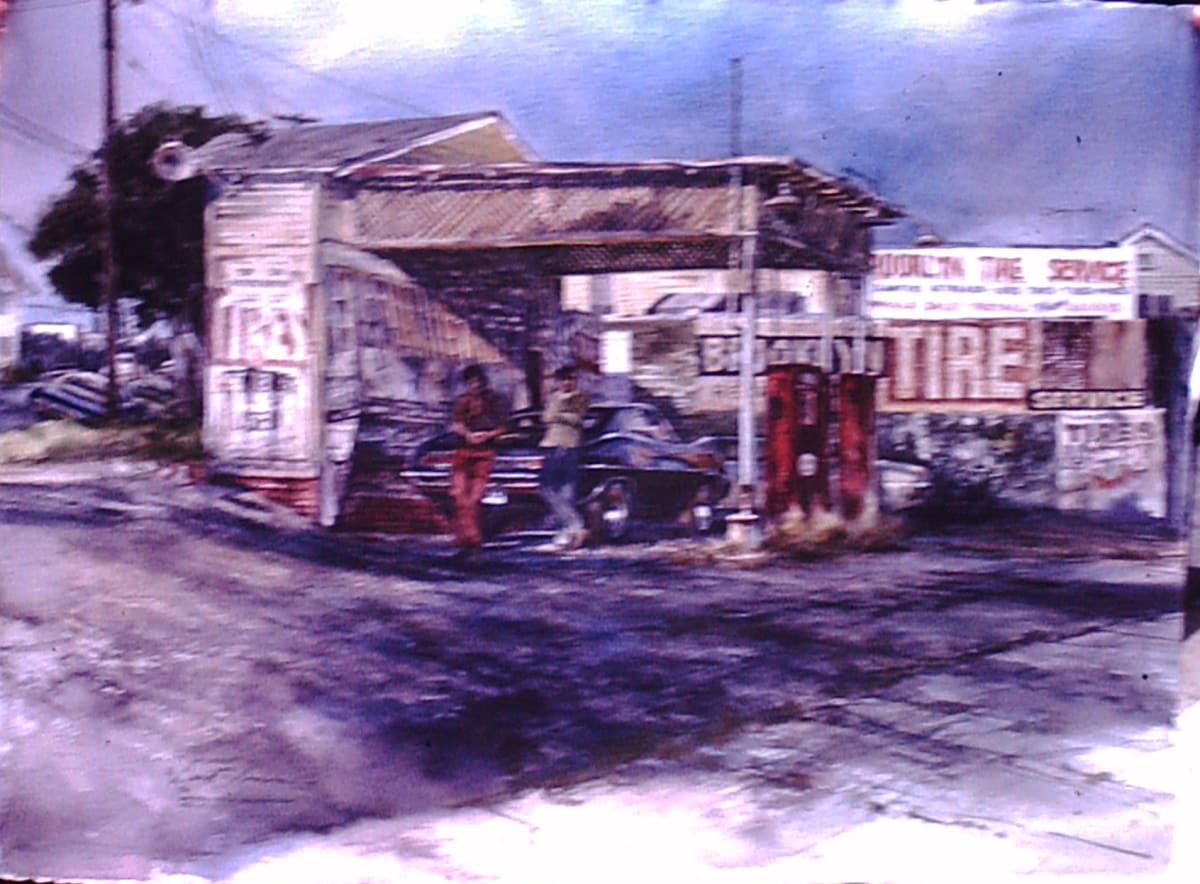 Untitled: Brooklyn Tire and Gas Station in East L.A. 