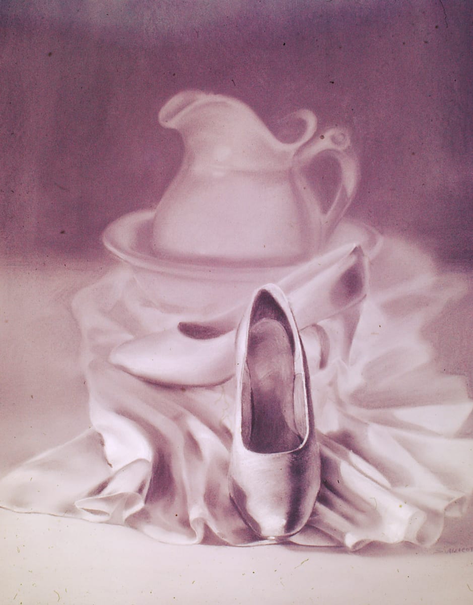 Untitled Still Life: Shoes with Pitcher 