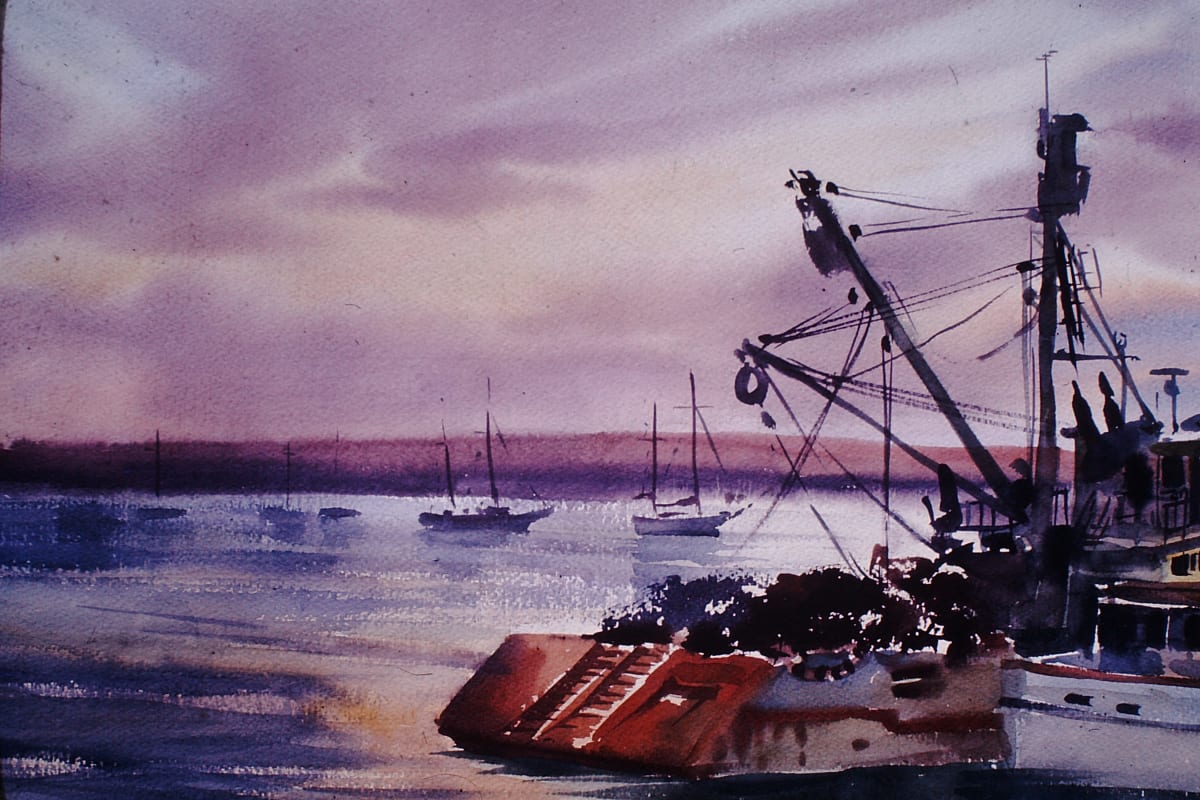 Untitled: Fishing Boat Study 