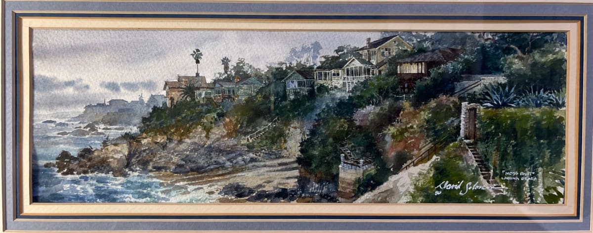Moss Point, Laguna Beach by David Solomon 
