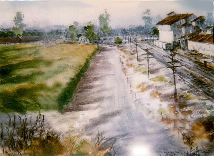 Sand Canyon Road by David Solomon 