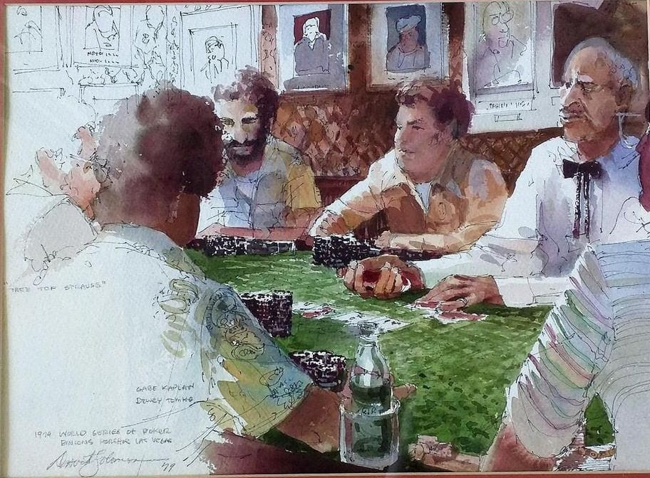 Untitled: World Series of Poker Sketch #1 