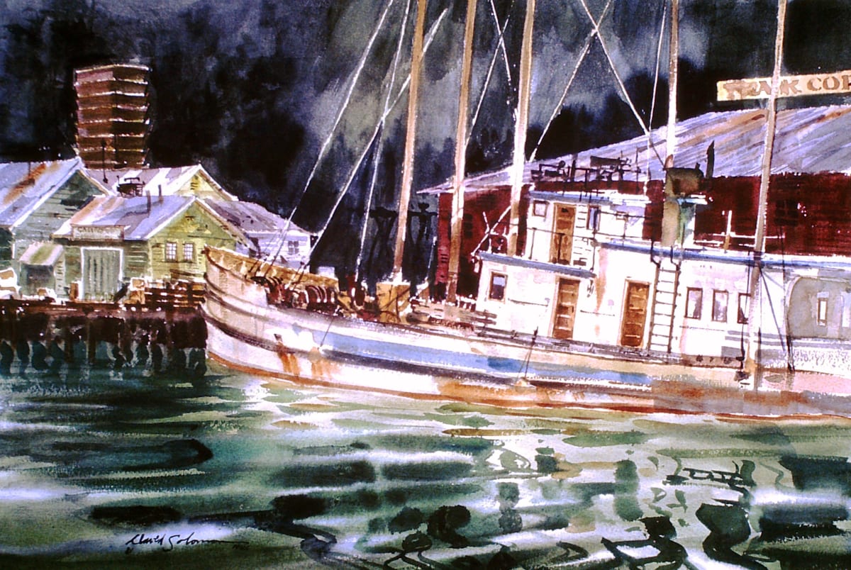 Untitled: Fort Bragg Harbor 