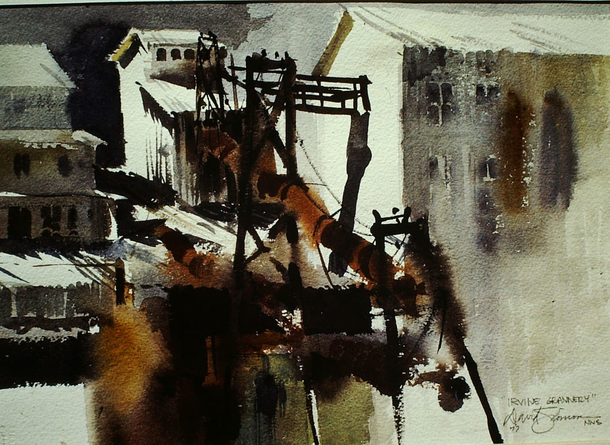 Irvine Grannery [Granary Study] by David Solomon 