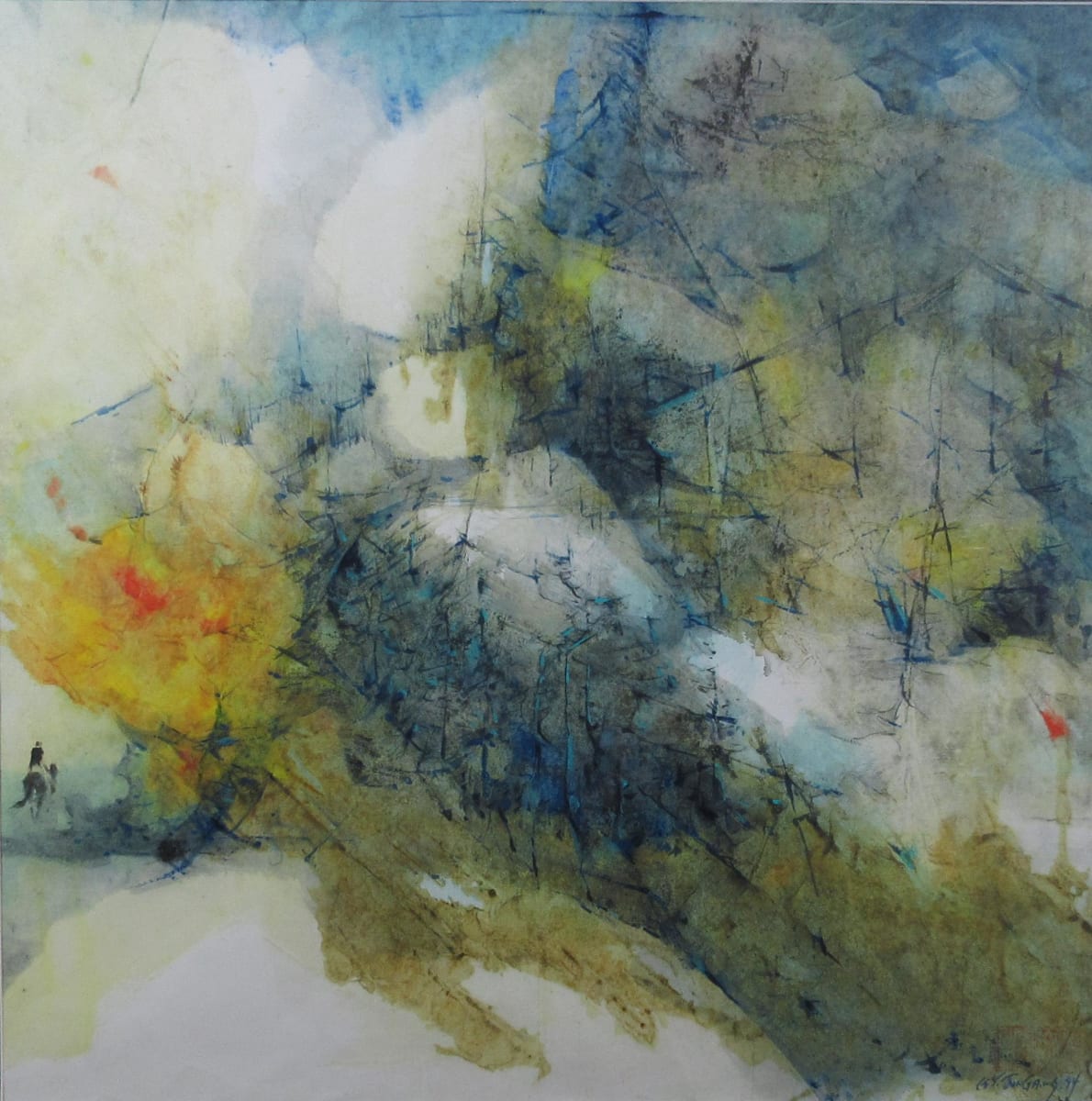 Covering with snow by Kwan Y. Jung, Image 1.